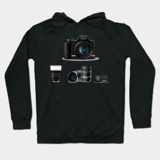 Photographer equipment camera t-shirt Hoodie